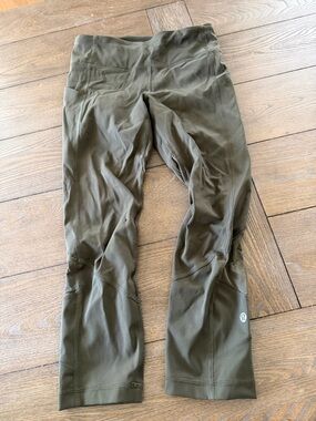 lululemon athletica Olive Green Leggings
